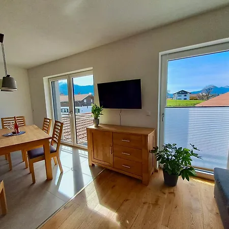 Allgaeublick - Ferienwohnung Mit Bergblick - Koenigscard Хопферау Экстерьер фото